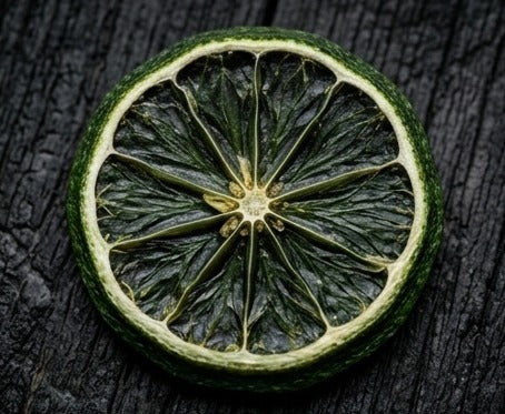 PinkyFruits Limette – Rondelles de Citron Vert Séchées Premium